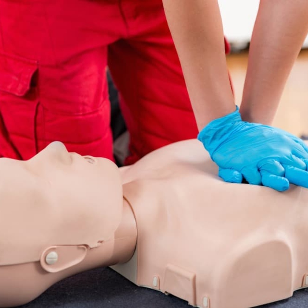 Free CPR/AED Training, Red Watch Band promotional image