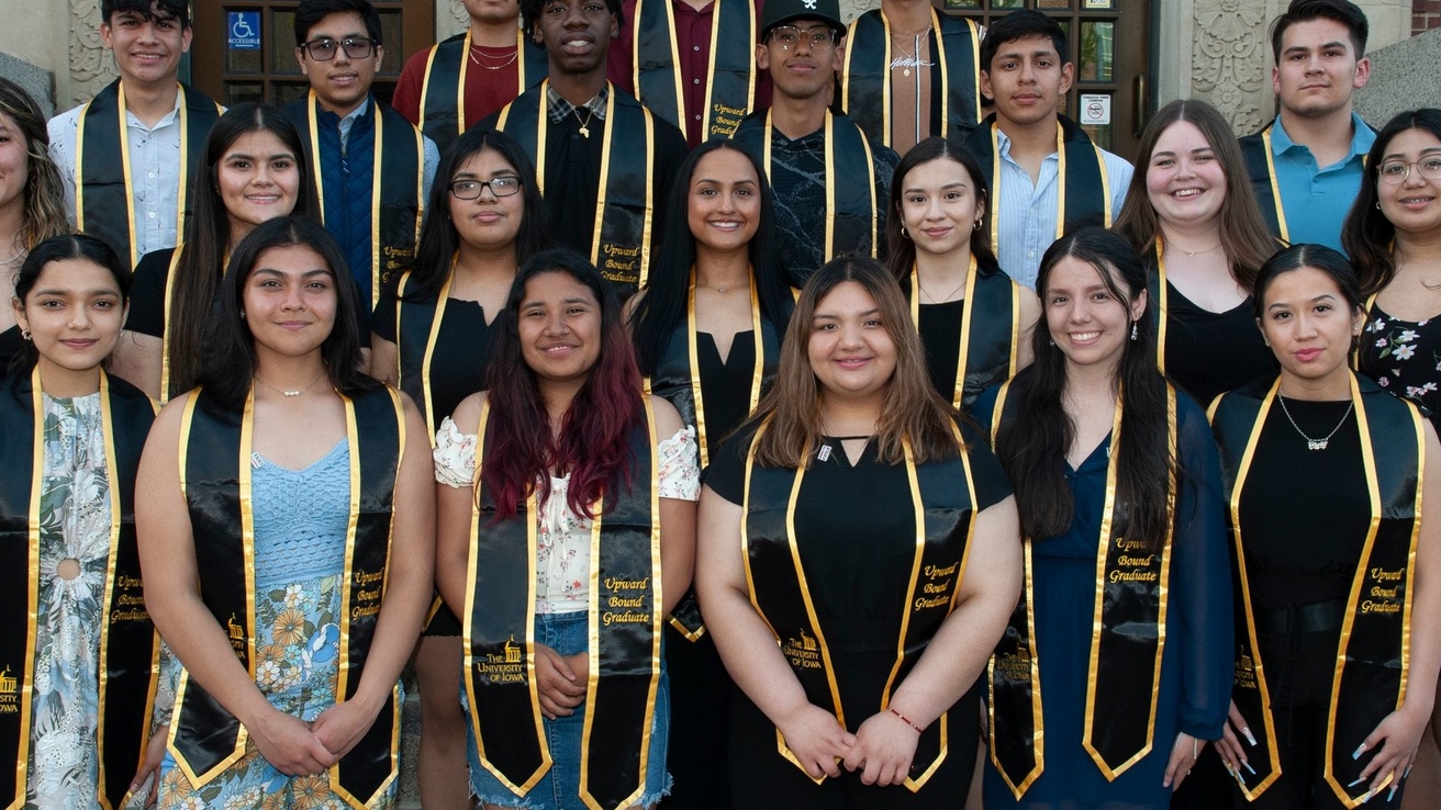 Group of Upward Bound graduates
