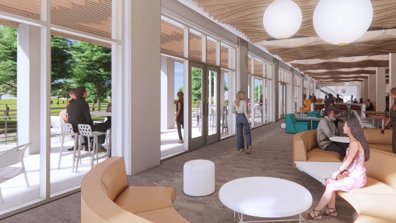 Rendering of interior of the Iowa Memorial Union